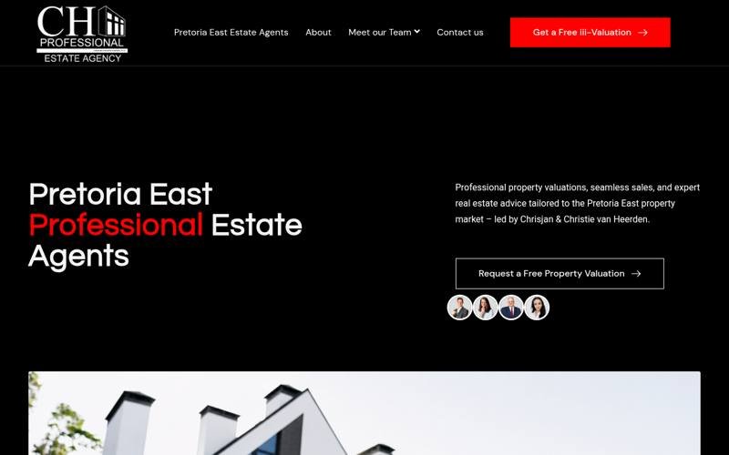CH Professional website