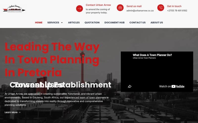 Urban Arrow website